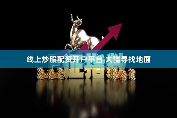 线上炒股配资开户平台 大疆寻找地面