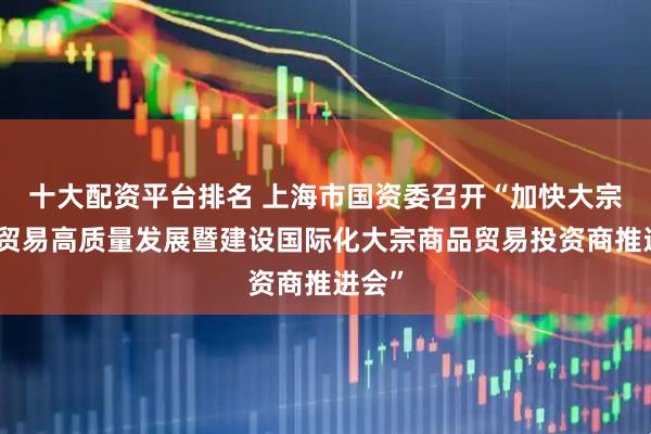 十大配资平台排名 上海市国资委召开“加快大宗商品贸易高质量发展暨建设国际化大宗商品贸易投资商推进会”